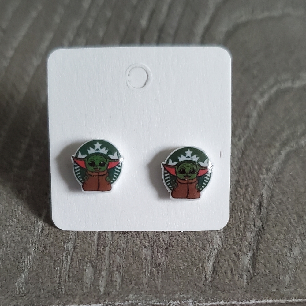 Baby Yoda Earrings